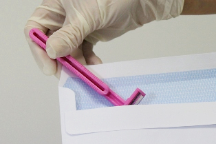 Test DNA z maszynki do golenia